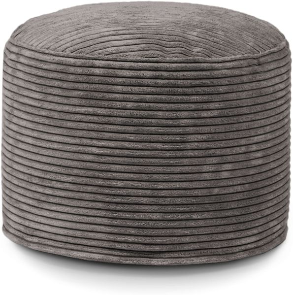 Sitzsack ‘Mini‘, Bezugstoff - Waves, 100% Polyester, Chocolate, 30x40x40 cm cm. Bild 2
