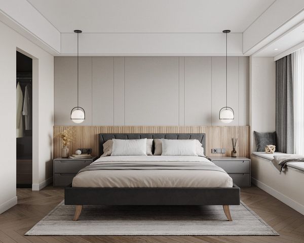 FDM Polsterbett Bettgestell Bettrahmen 120x200, 140x200, 160x200, 180x200 (MADE IN EU - mit hochwertigem Velours Bezug, Bettrahmen, Bett, Optional mit Matratze bestellbar, mit großen gepolsterten Kopfteil aus hochwertigem Veloursstoff), Holzrahmen mit ...