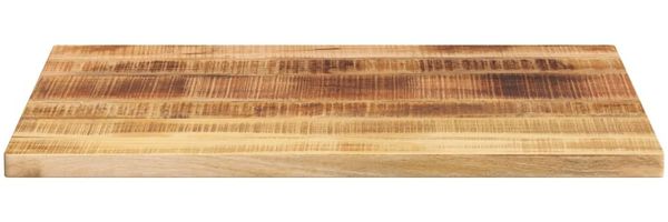 vidaXL Tischplatte 90x60x2,5 cm Rechteckig Raues Massivholz Mango 371332 Bild 3