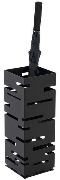 Spinder Moderner Skandinavischer Stahl-Schirmständer, Schwarz