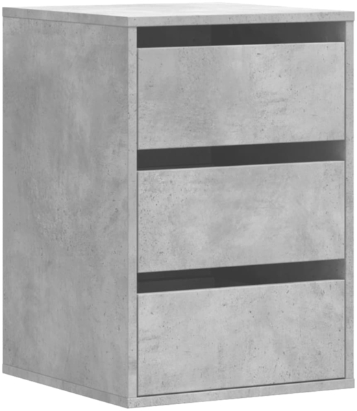 vidaXL Kommode Betongrau 40x41x58 cm Holzwerkstoff 852837