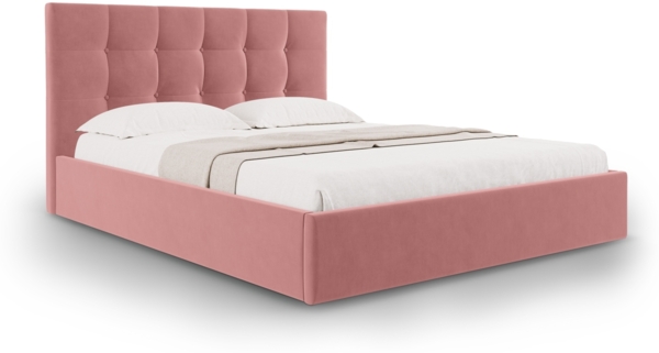 Micadoni Bett Phaedra Samt Rosa 160x200