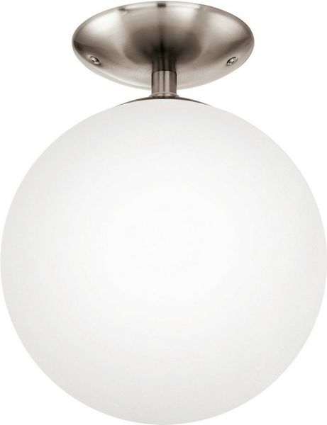 Eglo 91589 Deckenleuchte RONDO Stahl nickel-matt, E27 max. 1X40W
