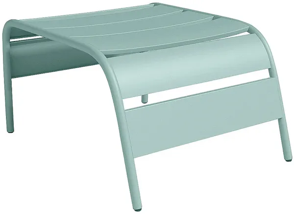 Vente-unique - MIRMANDE Gartensitzgruppe Metall Grün - B 61,5 cm x H 33 cm x L 50 cm