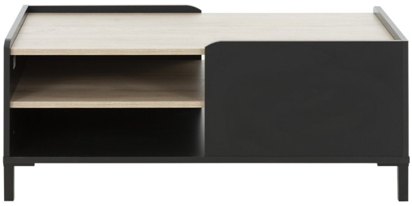 'AMSTERDAM' Couchtisch, natur/schwarz