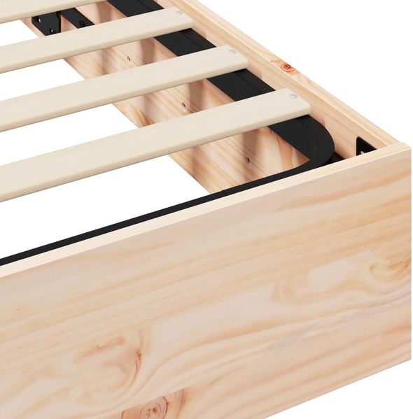 vidaXL Ottoman Bettgestell mit Stauraum Natur 200 x 200 cm 3418798 Bild 8