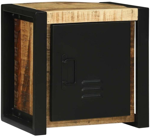 vidaXL Badezimmerschrank Braun 40 x 30 x 40 cm Massivholz Mango 4013615