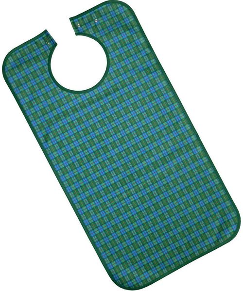 PFLEGE POINT Speiseschürze PFLEGE POINT® Ess-Schürze PU bedruckt mit Druckknöpfen