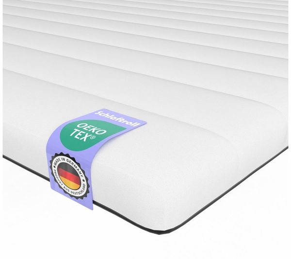 Schlaftroll, Topper Kaltschaum Topper H3, 5 cm hoch, ergonomisch, waschbarer Bezug 60 °C, OEKO-TEX® Standard 100 Zertifikatsnummer 13.0.33723, für Matratzen