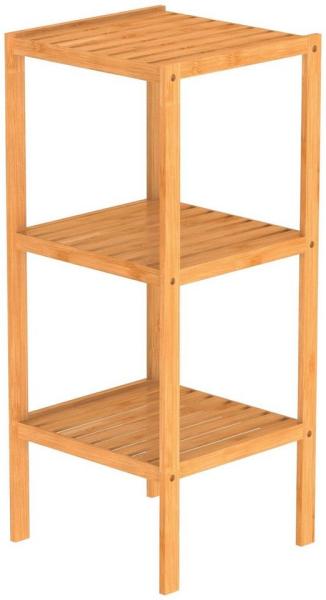 EISL Badregal mit 3 Fächern Bambus 34x33x80 cm 438815