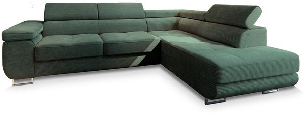 Masseno Ecksofa APIRO mit Schlaffunktion L-Form, Sofa mit Bettkasten