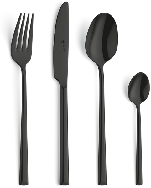 Paul Wirths VIVENDI Besteckset 24-teilig PVD schwarz hochglanzpoliert