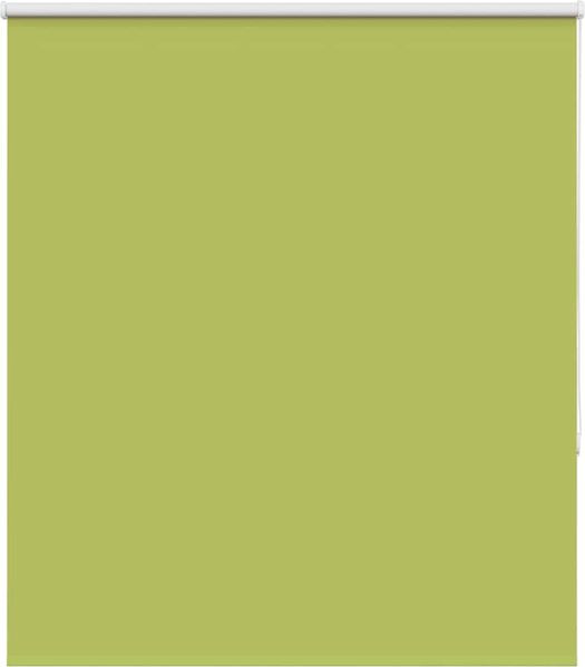 vidaXL Verdunkelungsrollo Grün 135x130cm Stoffbreite 131,6cm Polyester 4011239