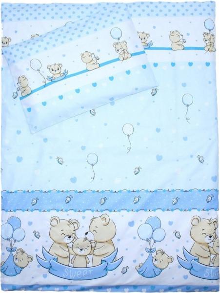 Primawela Babybettwäsche 2 teilige Baby Kinder Bettwäsche 100% Baumwolle 100x135 cm