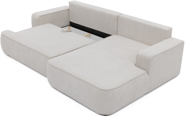 Ecksofa Mrowin (Farbe: Velo 633, Seite: Rechts) Bild 4