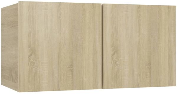 vidaXL 10-tlg. TV-Schrank-Set Sonoma-Eiche Spanplatte [3078980] Bild 6
