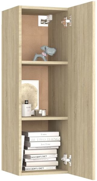 vidaXL 10-tlg. TV-Schrank-Set Sonoma-Eiche Spanplatte [3078980] Bild 5