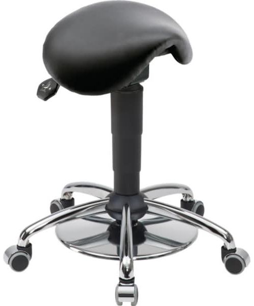 meychair Hocker 4149 A4-MED-TR-KL2-FG Rollen schwarz