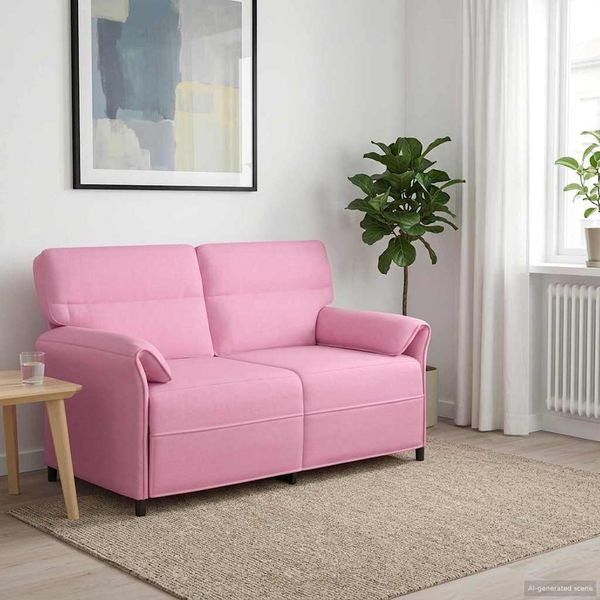 vidaXL Sofa 100% Polyester, Metallrahmen, MDF, Sperrholz 42033909