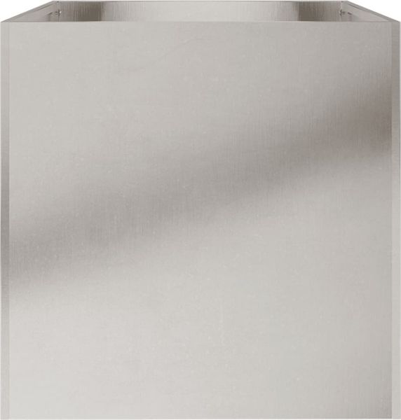 vidaXL Pflanzkübel Silbern 62x40x39 cm Edelstahl 841599 Bild 6