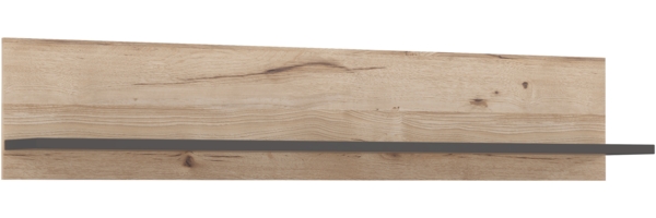 FORTE Como Wandpaneel, Holzwerkstoff, Grau/Braun/Braun, 149,8 x 28,5 x 21,5 cm Bild 2