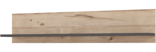 FORTE Como Wandpaneel, Holzwerkstoff, Grau/Braun/Braun, 149,8 x 28,5 x 21,5 cm Bild 5