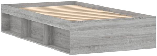 vidaXL Bettgestell Grau Sonoma 100x200 cm 3203836 Bild 4