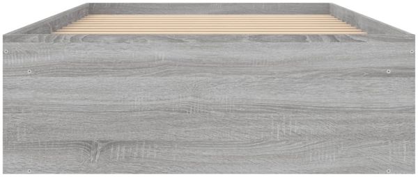 vidaXL Bettgestell Grau Sonoma 100x200 cm 3203836 Bild 11
