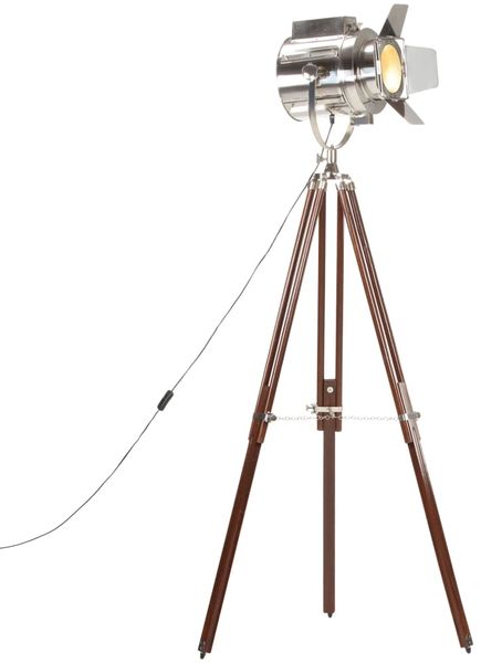 vidaXL Stehleuchte Dreibein Massivholz Mango 180 cm 286106