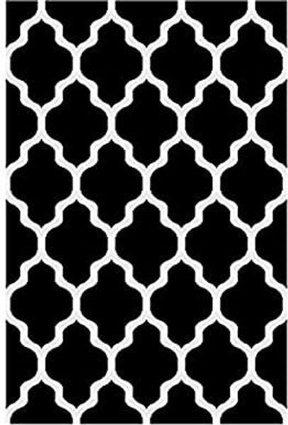 Outdoor Kunststoffteppich Kate 150x240 cm schwarz