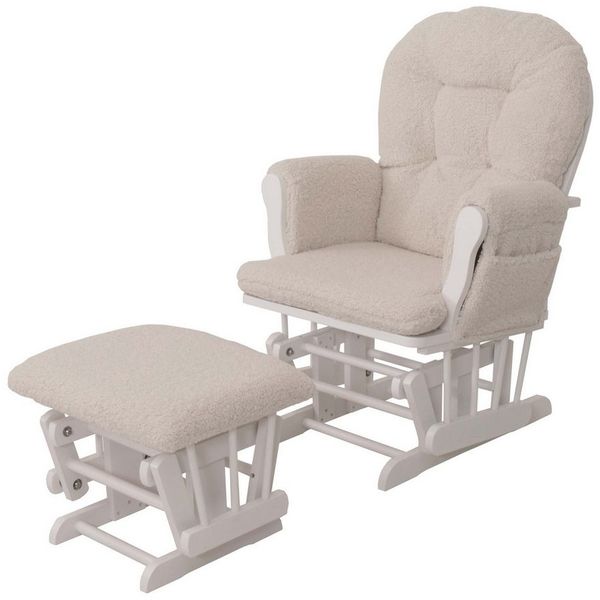 MCW Relaxsessel MCW-C76-B, Schaukelfunktion, Extradicke, weiche Polsterung