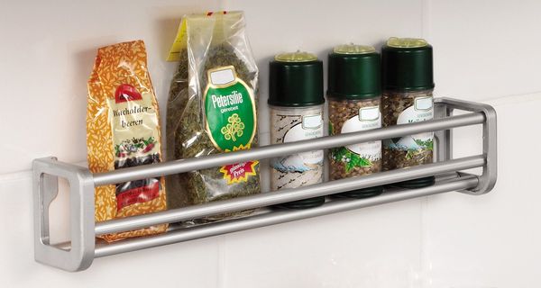 Ruco Ablageregal, Set 3-tlg, Aluminium/Kunststoff, ohne Bohren und Schrauben zu befestigen