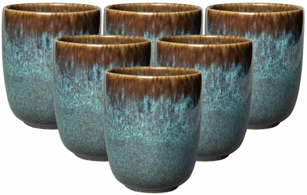 like. by Villeroy & Boch Lave glacé Kaffeebecher 400 ml 6er Set - DS