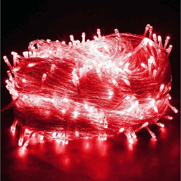 Sunicol Lichterkette 10-100M 8 Modi Lichterkette mit Stecker, für DIY Schlafzimmer Party Garten Hochzeit Deko