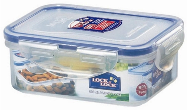 Vorratsdose rechteckig, 0,35 l 135 x 102 x 52 mm