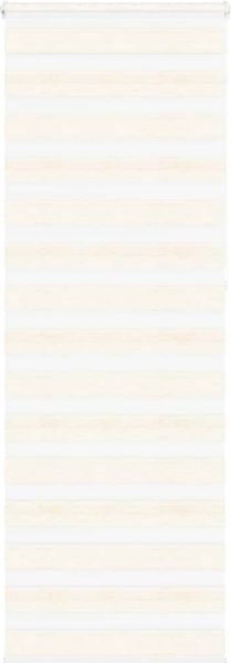 vidaXL Doppelrollo Marmorbeige 70x230 cm Stoffbreite 65,9 cm Polyester 4014697