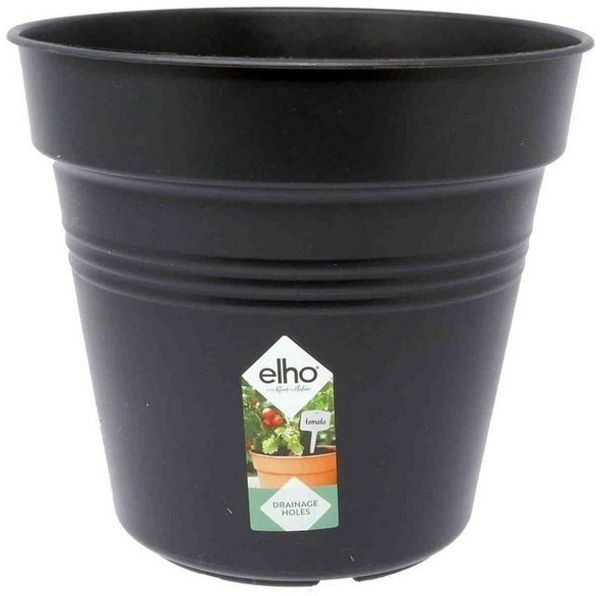 Elho Pflanztopf Green Basics Ø 17 x 16 cm schwarz