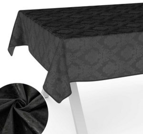 ANRO Tischdecke aus Stoff UNI Farben wasserabweisend Tischtuch Tischwäsche (Einzelstück 1-tlg), mit Acryl Beschichtung Bild 6