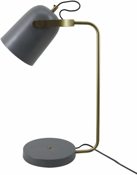 Tischlampe Caroline 487 Grau