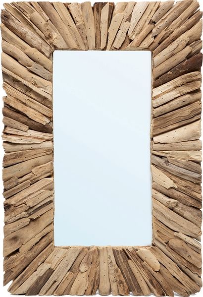 Der Driftwood Framed Spiegel - Natur - M