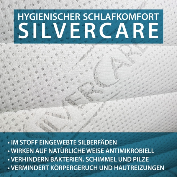 Premium 1100 - 7Z-TFK-Matratze 200x70x24 H3 - Silvercare Bild 7