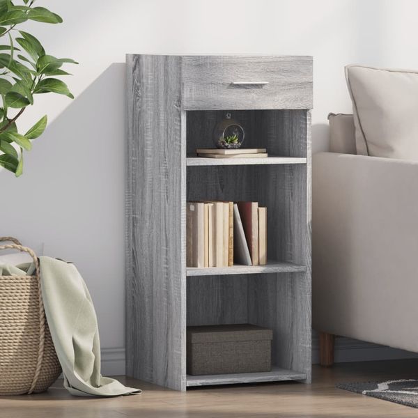 Highboard Grau Sonoma 40 x 42,5 x 93 cm Holzwerkstoff