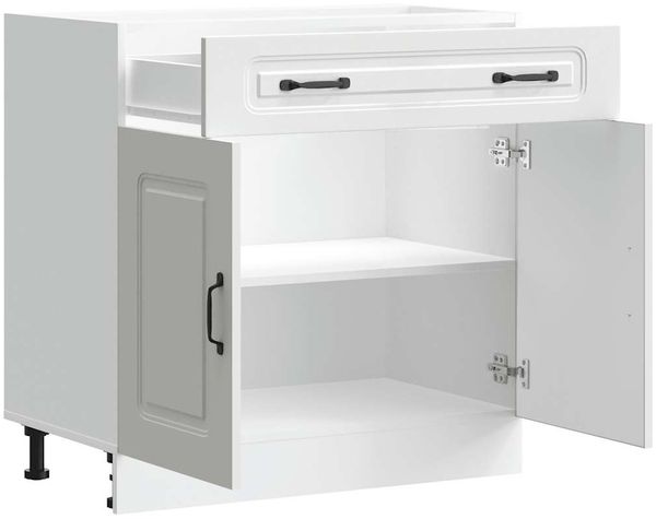 vidaXL Küchenunterschrank Kalmar Weiß Holzwerkstoff 853497 Bild 5