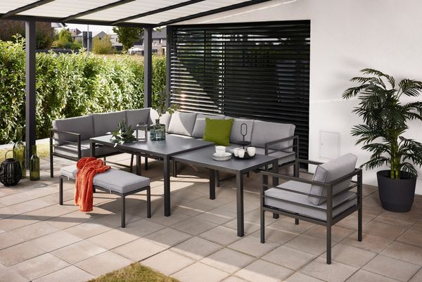 Primaster Gartenmöbel-Set Levanto Sitzgruppe Lounge Set Gartenset Gartentisch