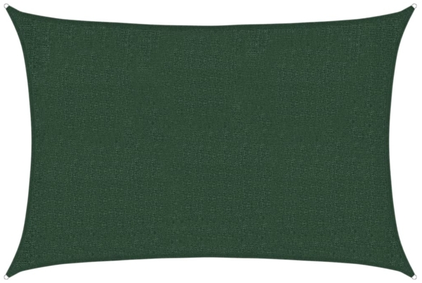 vidaXL Sonnensegel 160 g/m² Dunkelgrün 2x3 m HDPE 311447