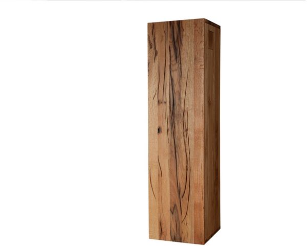 Hängeschrank Wild-/Zerreiche 33x33x124 natur geölt FRANKFURT #101