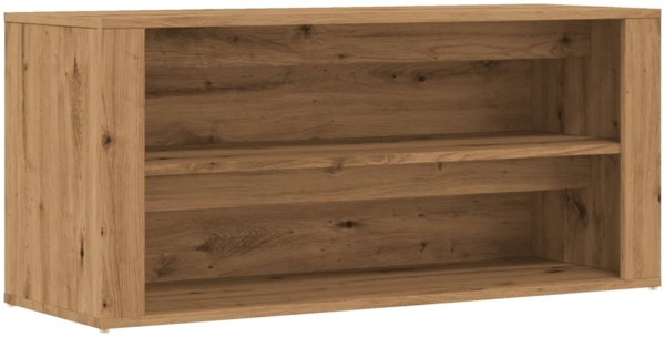 vidaXL Schuhbank Artisan-Eiche 100x35x45 cm Holzwerkstoff 857090
