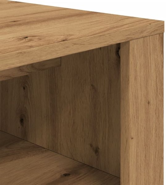 vidaXL Schuhbank Artisan-Eiche 100x35x45 cm Holzwerkstoff 857090 Bild 7
