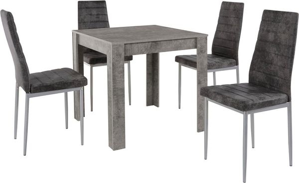 INOSIGN Essgruppe, (Set, 5-tlg), Tischgruppe für kleine Räume