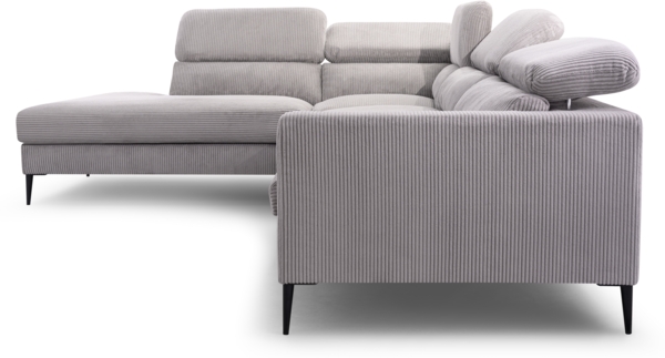 AX LIVING Ecksofa grau Jolandi Couch L Form XXL Ecksofa 300 cm breit L Bild 4